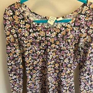 Billabong purple floral dress